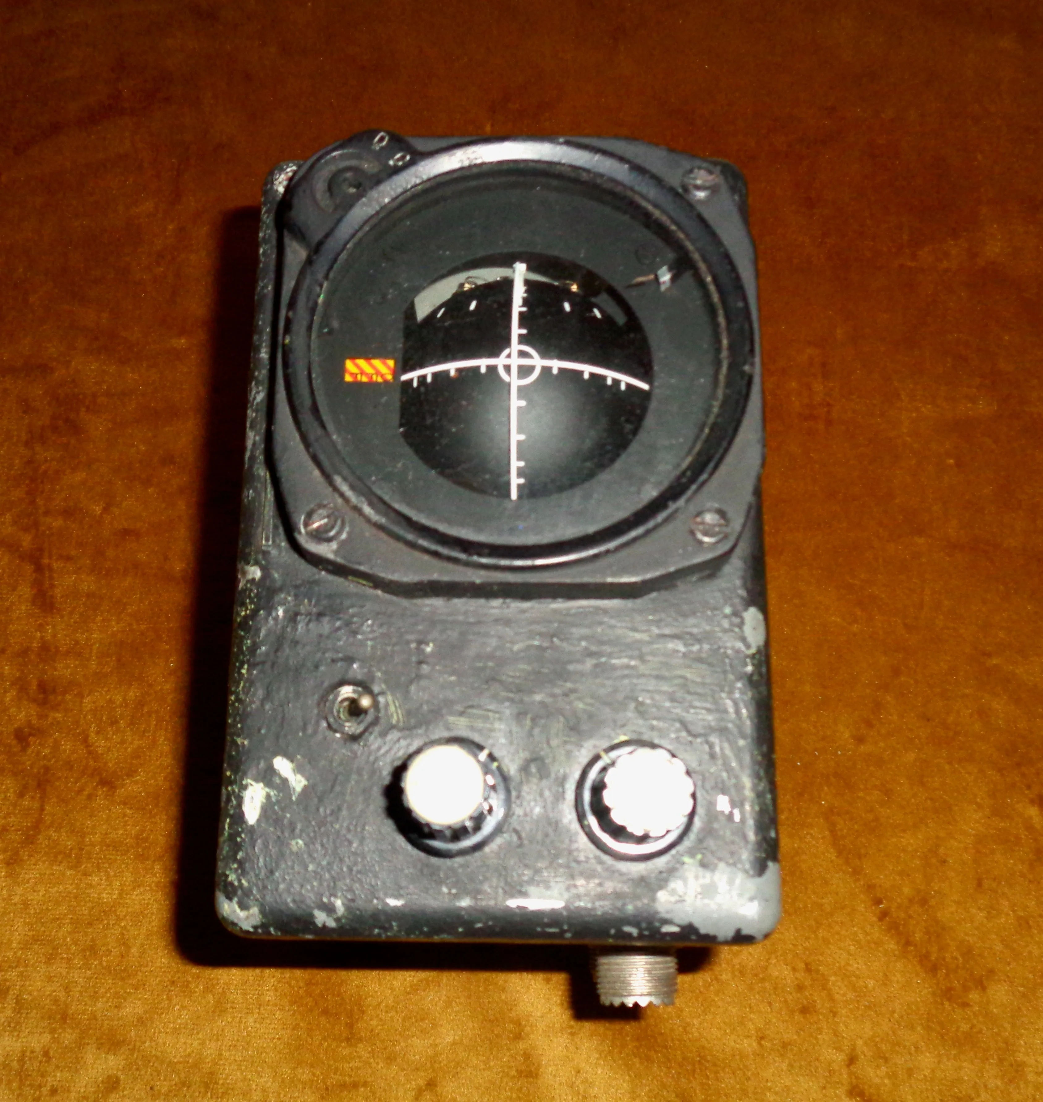 Vintage Attitude indicator Artificial Horizon Flight Instrument