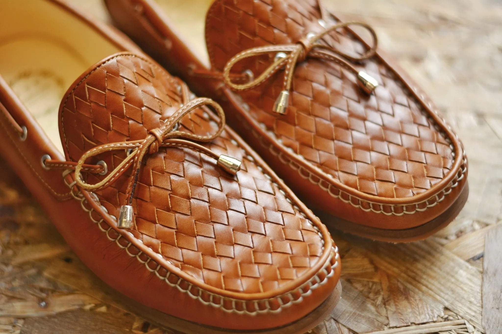 W821 Classic Woven Loafer visky