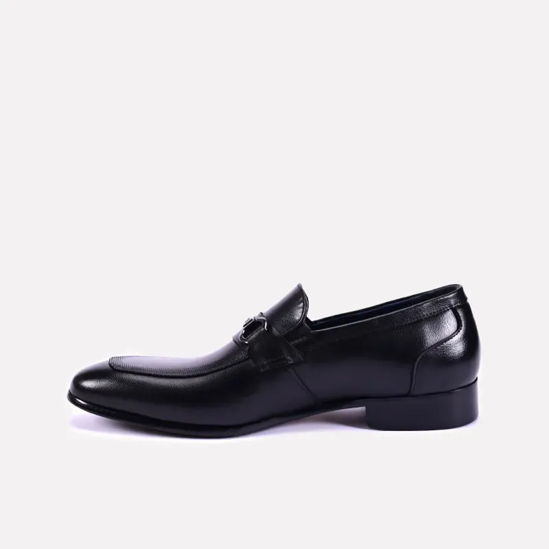 Wellington Black Loafer Dress Shoes 0111235