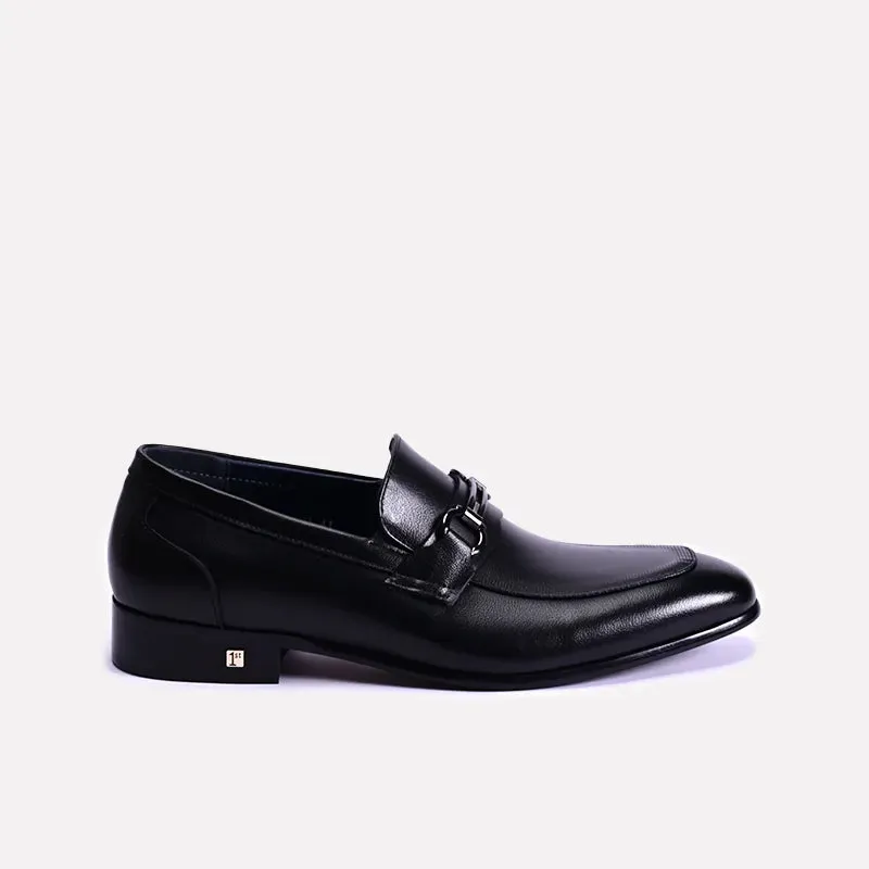 Wellington Black Loafer Dress Shoes 0111235