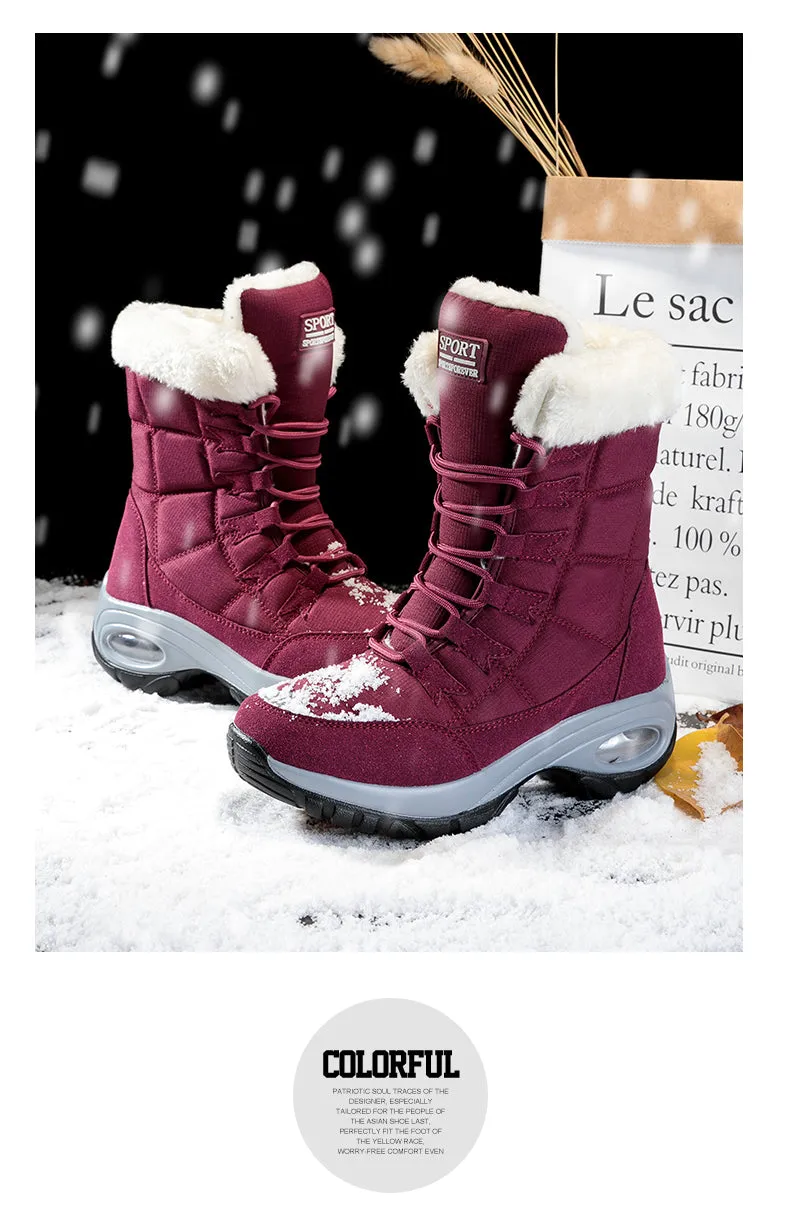 Winter Mid-Calf Snow Boots