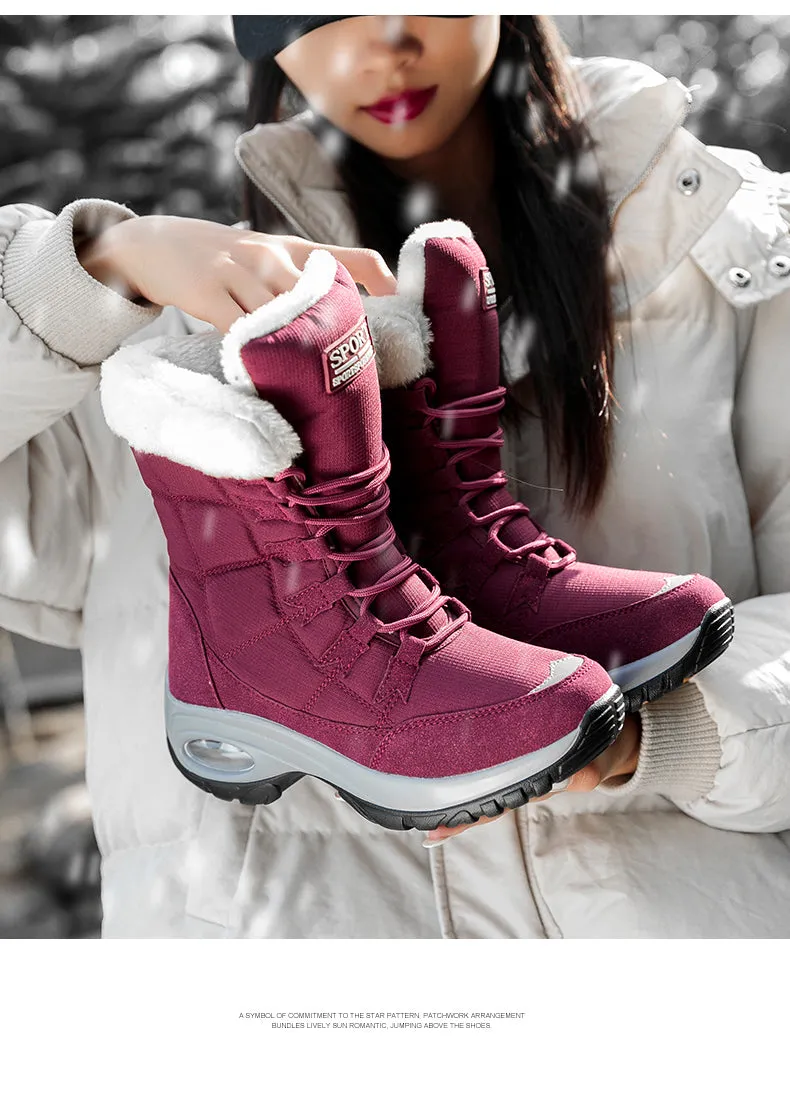 Winter Mid-Calf Snow Boots