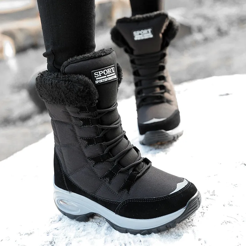 Winter Mid-Calf Snow Boots