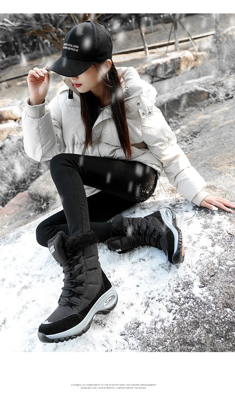 Winter Mid-Calf Snow Boots