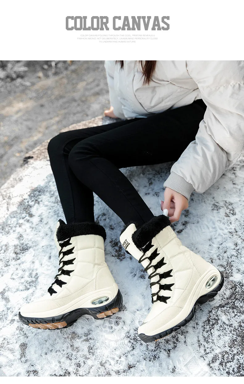 Winter Mid-Calf Snow Boots