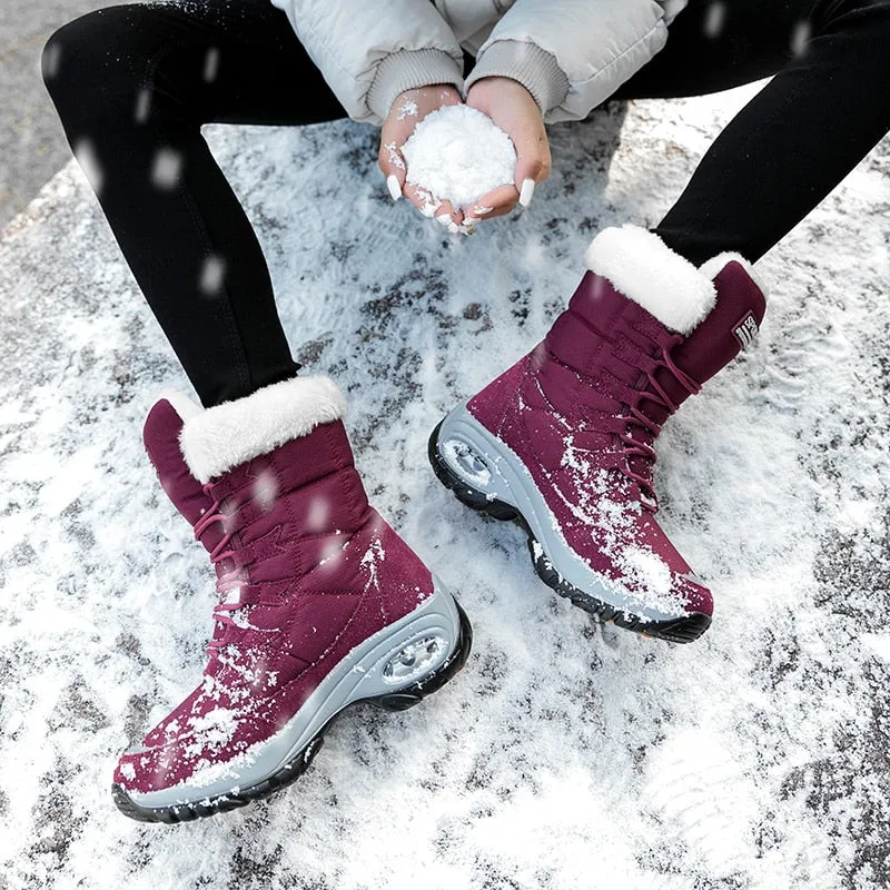 Winter Mid-Calf Snow Boots