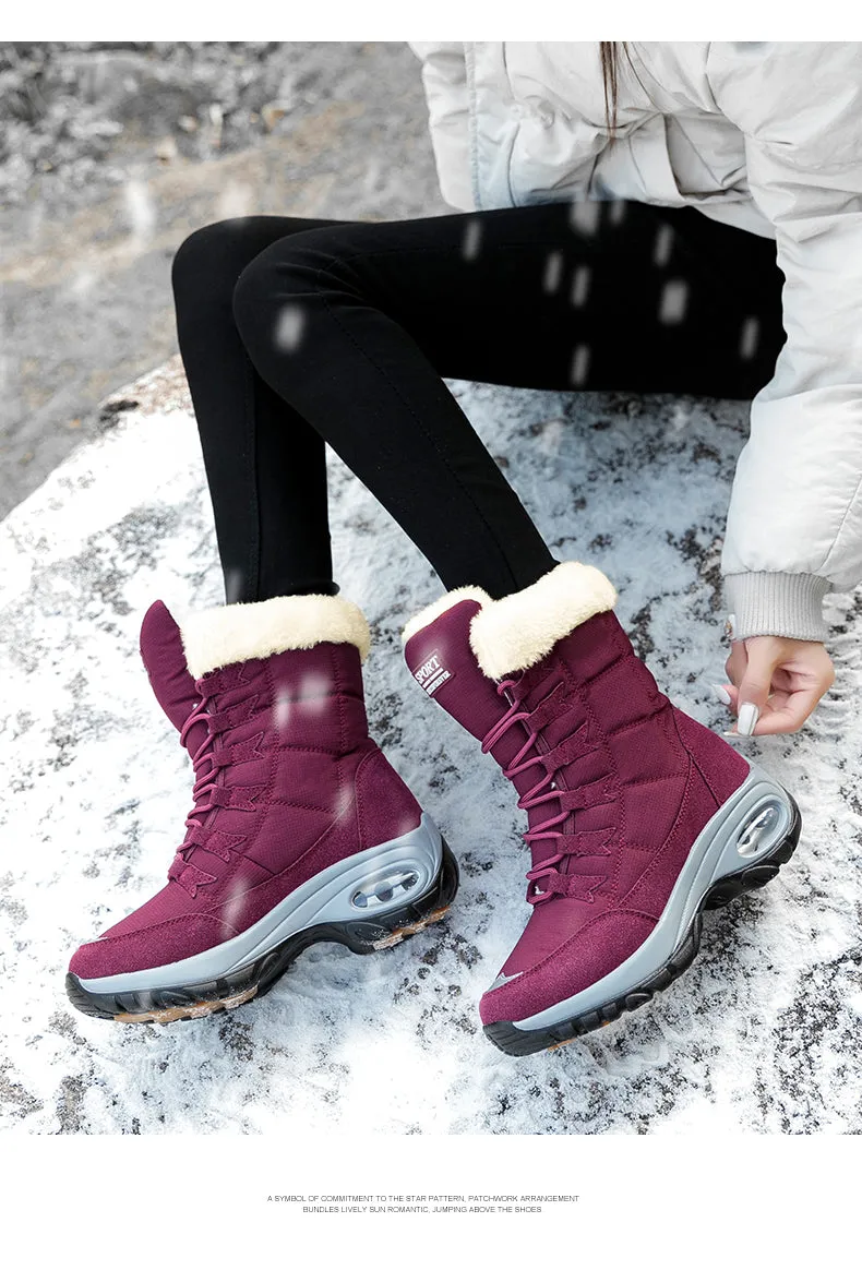 Winter Mid-Calf Snow Boots