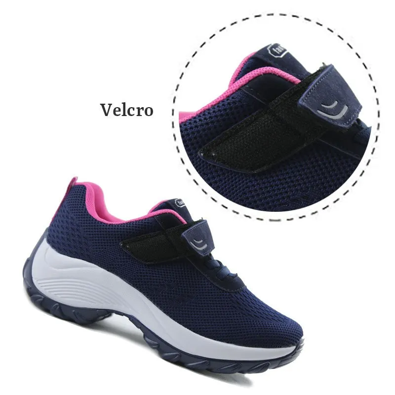 Women's Comfortable Woven Knit Sneakers