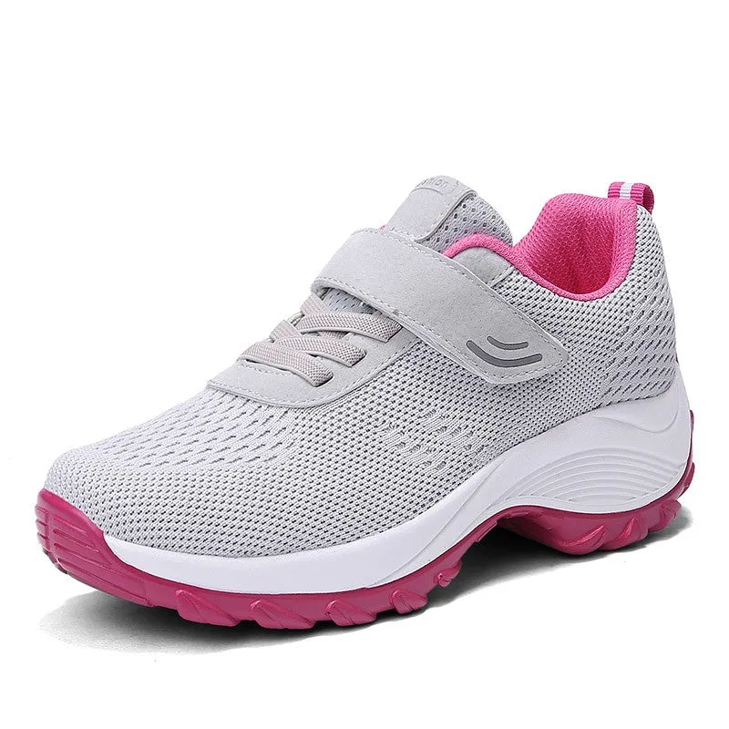 Women's Comfortable Woven Knit Sneakers