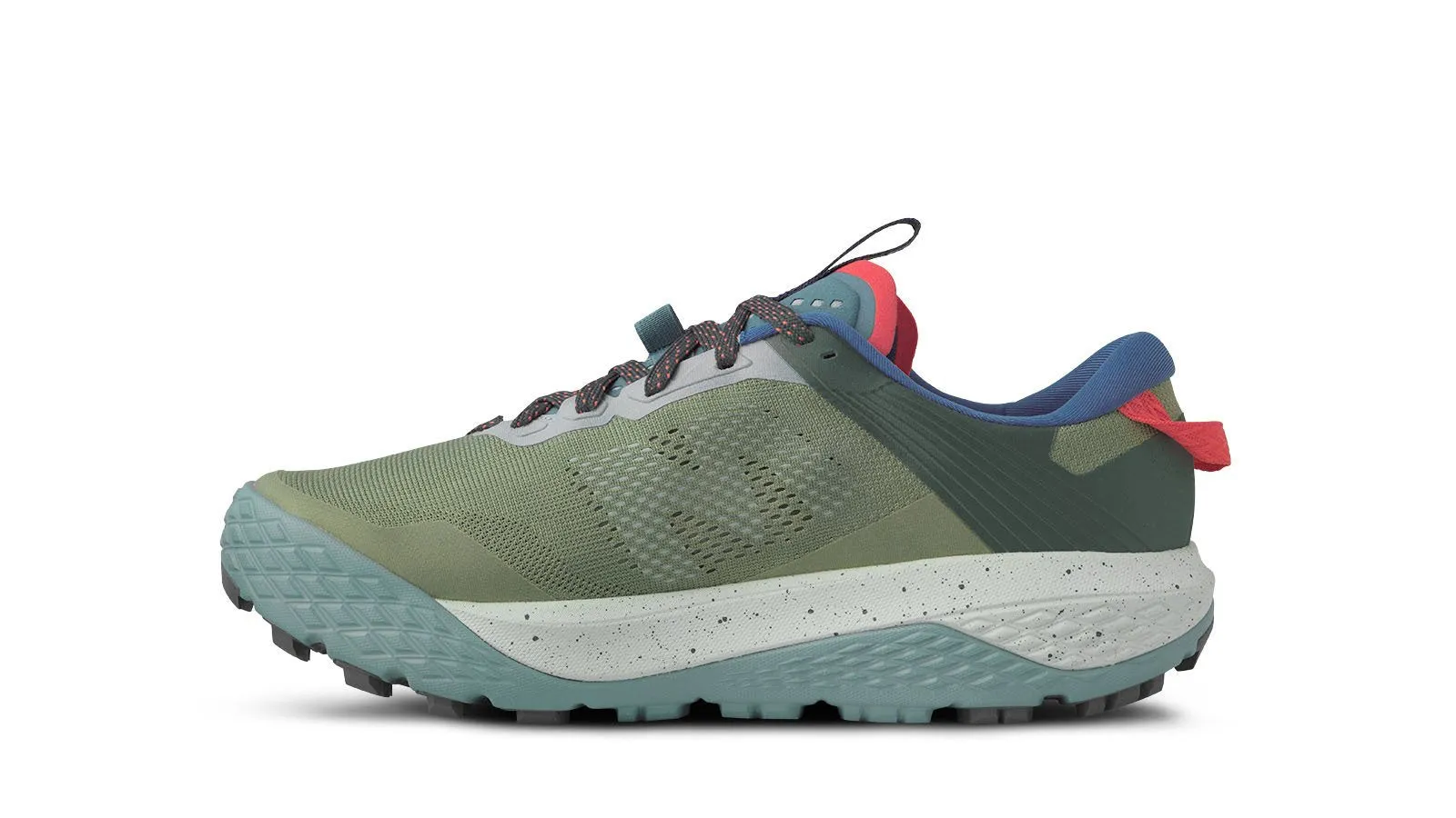 WOMEN'S IKONI TRAIL 1.0 - OIL GREEN / MINERAL BLUE