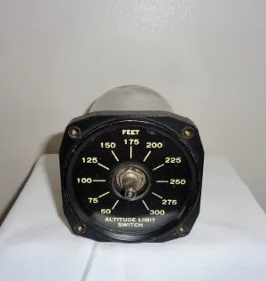 WW2 Grumman TBF Avenger Altitude Limit Switch SA-1A/ARN-1 110FB/386 50-300 Feet