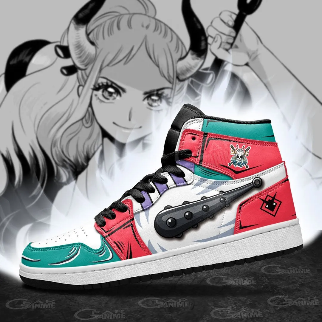 Yamato's kanabo Sneakers Custom Anime Wano Arc OP Shoes