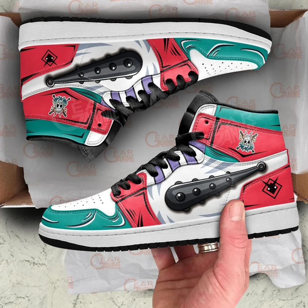 Yamato's kanabo Sneakers Custom Anime Wano Arc OP Shoes